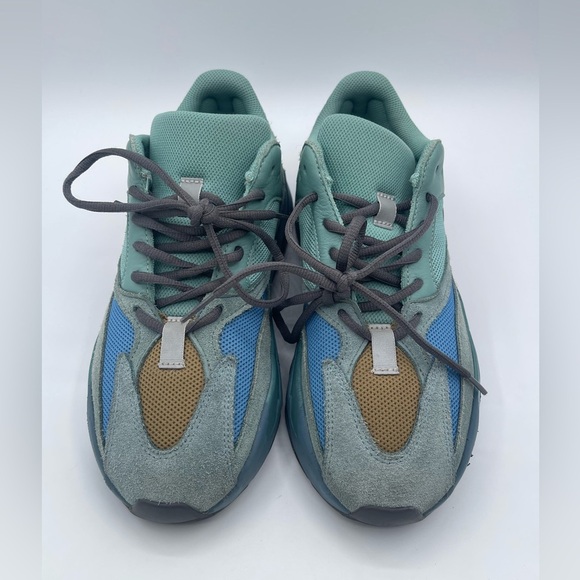 Men’s Adidas Yeezy Boost 700 Faded Azure Trainers Suede Shoes US 8.5 GZ2002